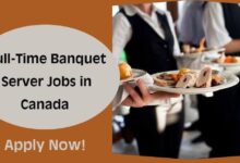 Full-Time Banquet Server Jobs in Canada