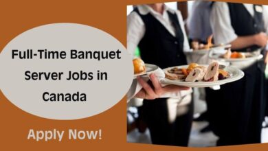 Full-Time Banquet Server Jobs in Canada