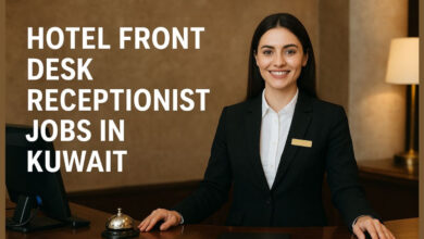 Hotel Front Desk Receptionist Jobs in Kuwait