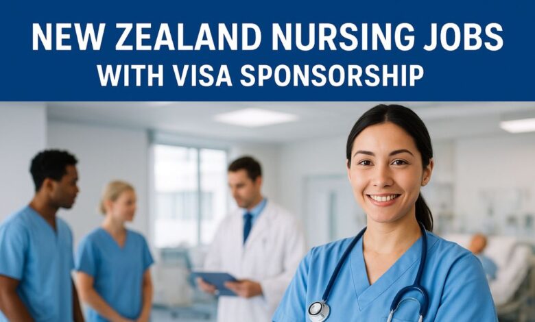 New Zealand Nursing Jobs with Visa Sponsorship