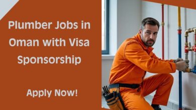 Plumber Jobs in Oman with Visa Sponsorship