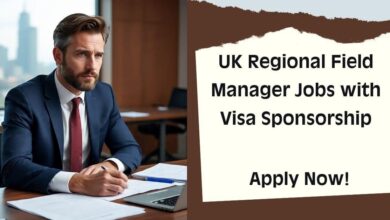 UK Regional Field Manager Jobs with Visa Sponsorship