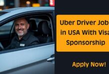 Uber Driver Jobs in USA With Visa Sponsorship