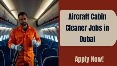 Aircraft Cabin Cleaner Jobs in Dubai