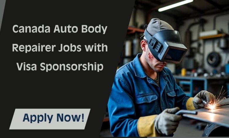 Canada Auto Body Repairer Jobs with Visa Sponsorship