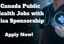 Canada Public Health Jobs with Visa Sponsorship
