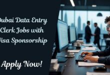 Dubai Data Entry Clerk Jobs with Visa Sponsorship