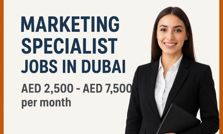 Marketing Specialist Jobs in Dubai