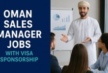Oman Sales Manager Jobs With Visa Sponsorship