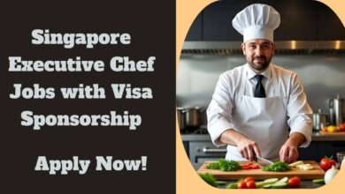 Singapore Executive Chef Jobs with Visa Sponsorship