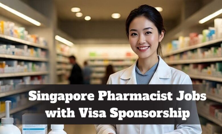 Singapore Pharmacist Jobs with Visa Sponsorship