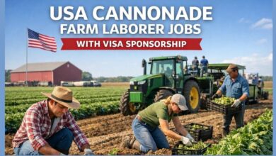 USA Cannonade Farm Laborer Jobs with Visa Sponsorship