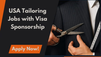 USA Tailoring Jobs with Visa Sponsorship
