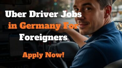 Uber Driver Jobs in Germany For Foreigners