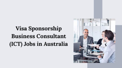 Visa Sponsorship Business Consultant (ICT) Jobs in Australia