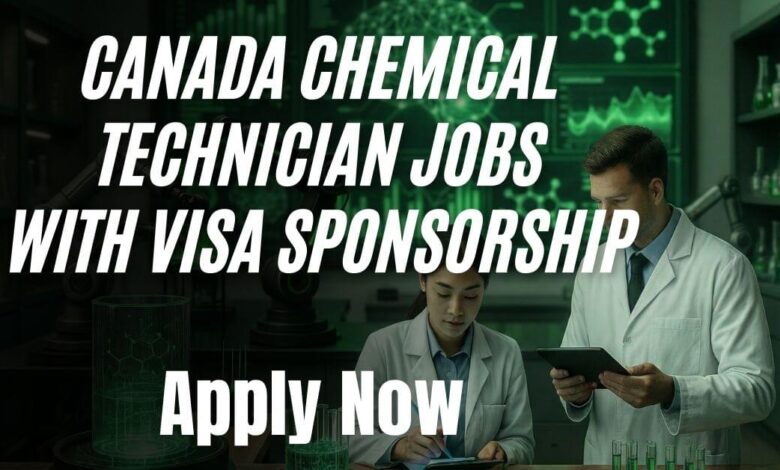 Canada Chemical Technician Jobs With Visa Sponsorship