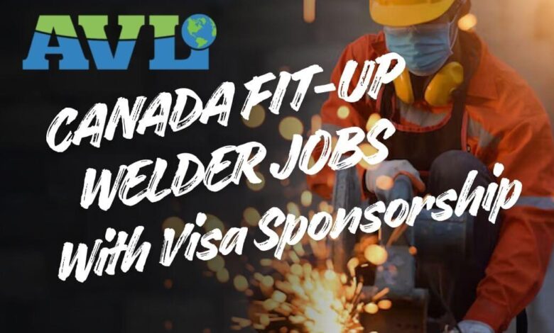 Canada Fit-up Welder Jobs With Visa Sponsorship
