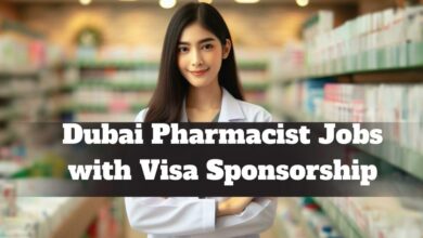 Dubai Pharmacist Jobs with Visa Sponsorship