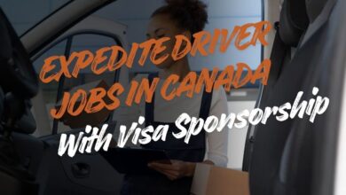 Expedite Driver Jobs in Canada With Visa Sponsorship