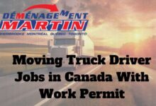 Moving Truck Driver Jobs in Canada With Work Permit