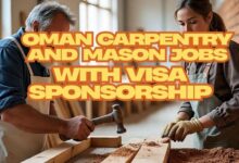 Oman Carpentry and Mason Jobs with Visa Sponsorship