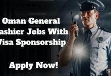 Oman General Cashier Jobs With Visa Sponsorship