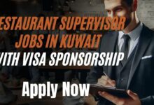 Restaurant Supervisor Jobs in Kuwait With Visa Sponsorship