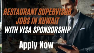 Restaurant Supervisor Jobs in Kuwait With Visa Sponsorship