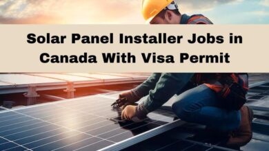 Solar Panel Installer Jobs in Canada With Visa Permit