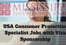 USA Consumer Protection Specialist Jobs with Visa Sponsorship