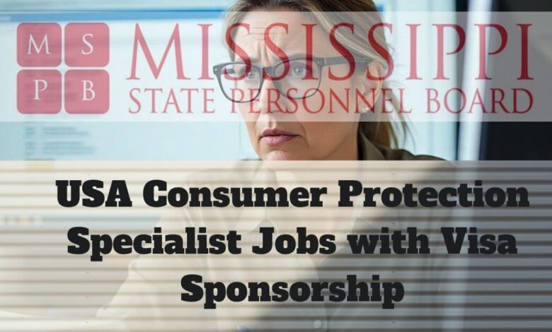 USA Consumer Protection Specialist Jobs with Visa Sponsorship
