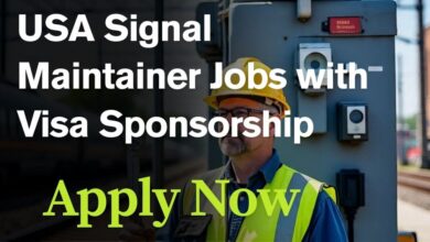 USA Signal Maintainer Jobs with Visa Sponsorship