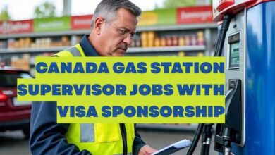 Canada Gas Station Supervisor Jobs with Visa Sponsorship