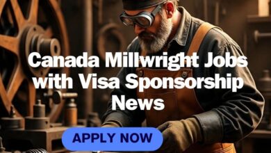 Canada Millwright Jobs with Visa Sponsorship