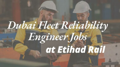 Dubai Fleet Reliability Engineer Jobs at Etihad Rail