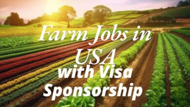 Farm Jobs in USA with Visa Sponsorship