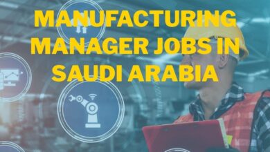 Manufacturing Manager Jobs in Saudi Arabia