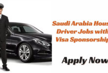 Saudi Arabia House Driver Jobs with Visa Sponsorship