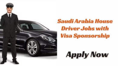 Saudi Arabia House Driver Jobs with Visa Sponsorship