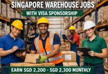 Singapore Warehouse Jobs with Visa Sponsorship
