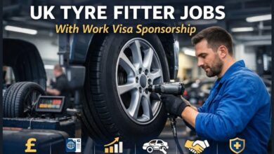 UK Tyre Fitter Jobs With Work Visa Sponsorship