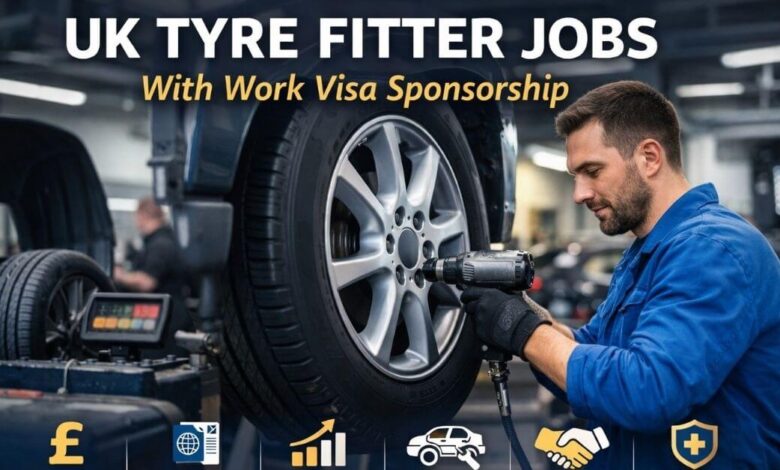 UK Tyre Fitter Jobs With Work Visa Sponsorship