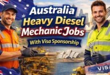 Skilled Heavy Diesel Mechanics wanted in Australia with visa sponsorship and competitive salary of AUD 80,000–95,000.