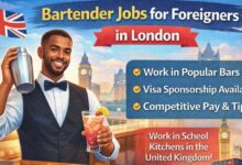Bartender Jobs For Foreigners in London