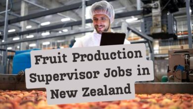 Fruit Production Supervisor Jobs in New Zealand