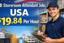 H2B Storeroom Attendant Jobs USA $19.84 Per Hour