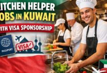 Kitchen Helper Jobs in Kuwait with Visa Sponsorship