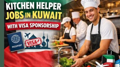 Kitchen Helper Jobs in Kuwait with Visa Sponsorship