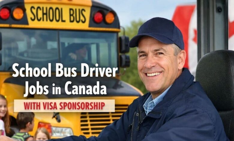 School Bus Driver Jobs in Canada with Visa Sponsorship
