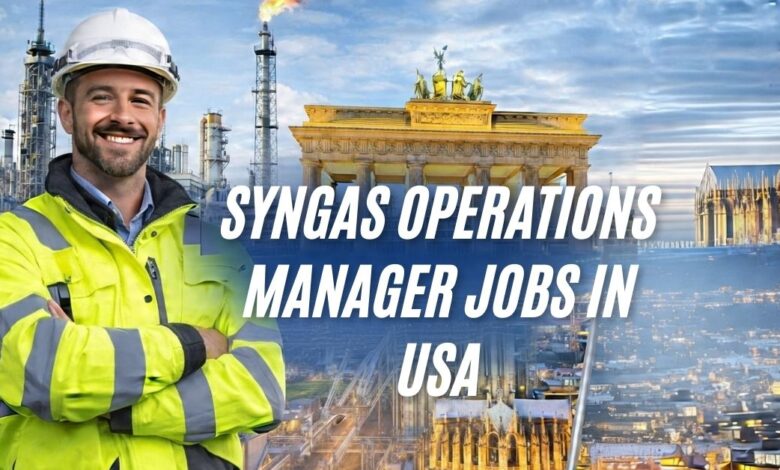 Syngas Operations Manager Jobs in USA